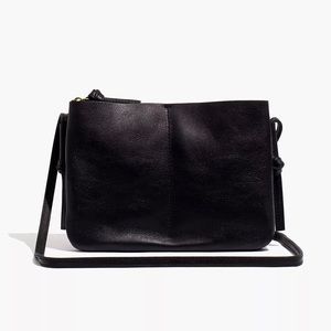 The Knotted Crossbody Bag in True Black - Madewell